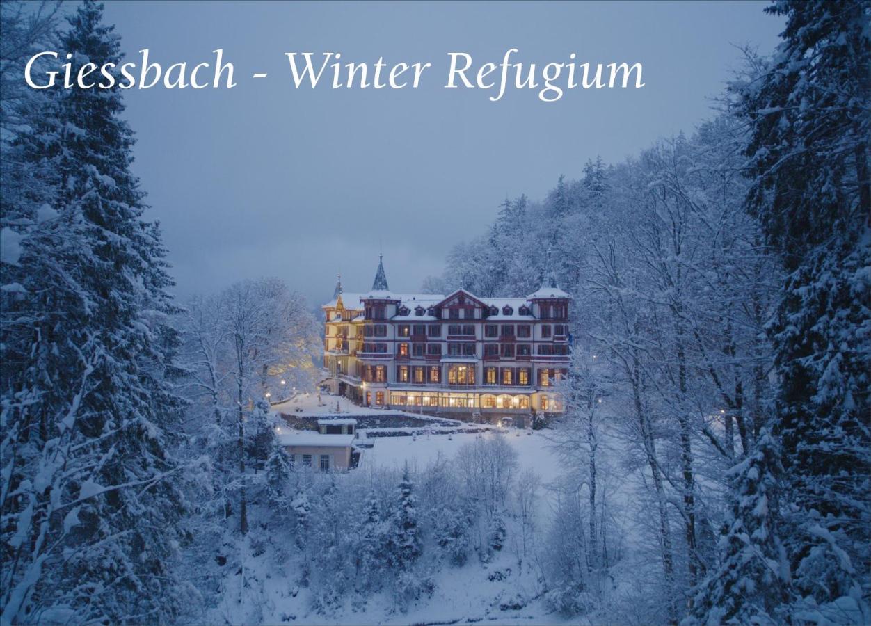 Grandhotel Giessbach Brienz  Buitenkant foto